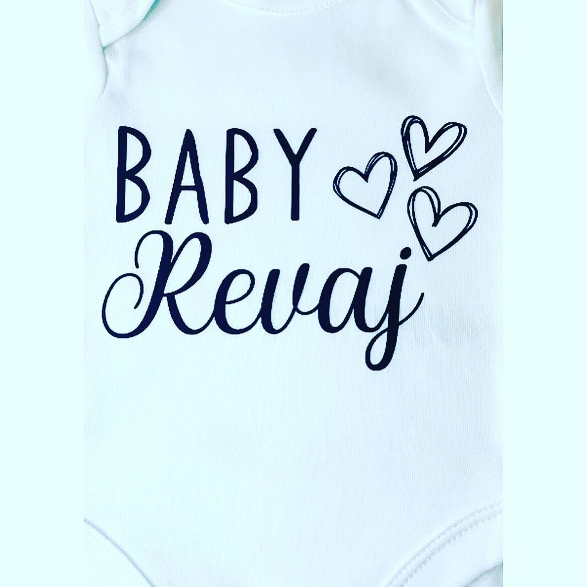 Personalised Baby Vest Grow Suit Announcement Coming Soon Surname Due Date Pregnancy gift reveal, New baby reveal, Baby Shower Gift