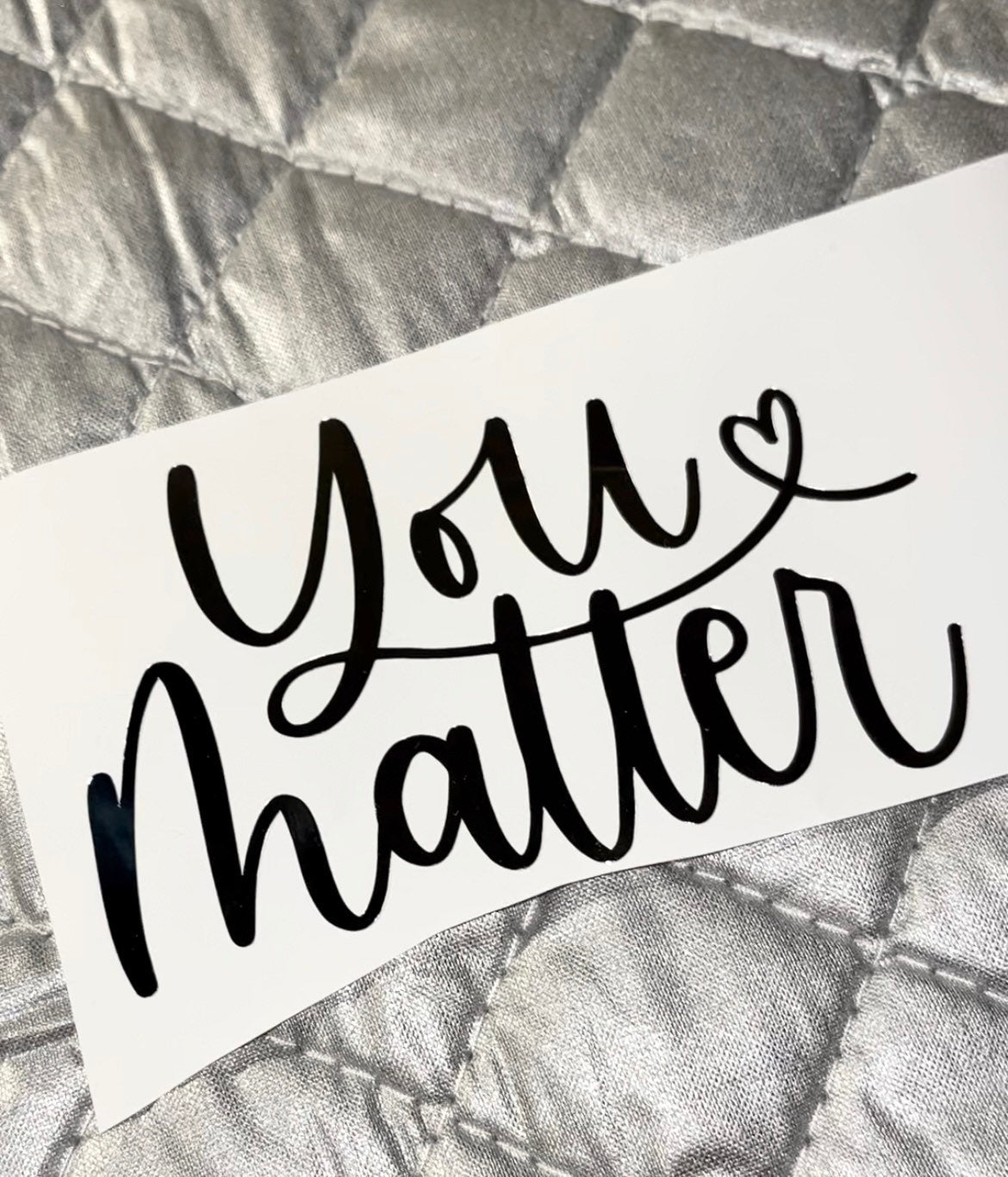 Dear person behind me You matter Vinyl car Decal Stickers Labels self care decals Wedding Wall Glass Car Decals Journal decal diary decal