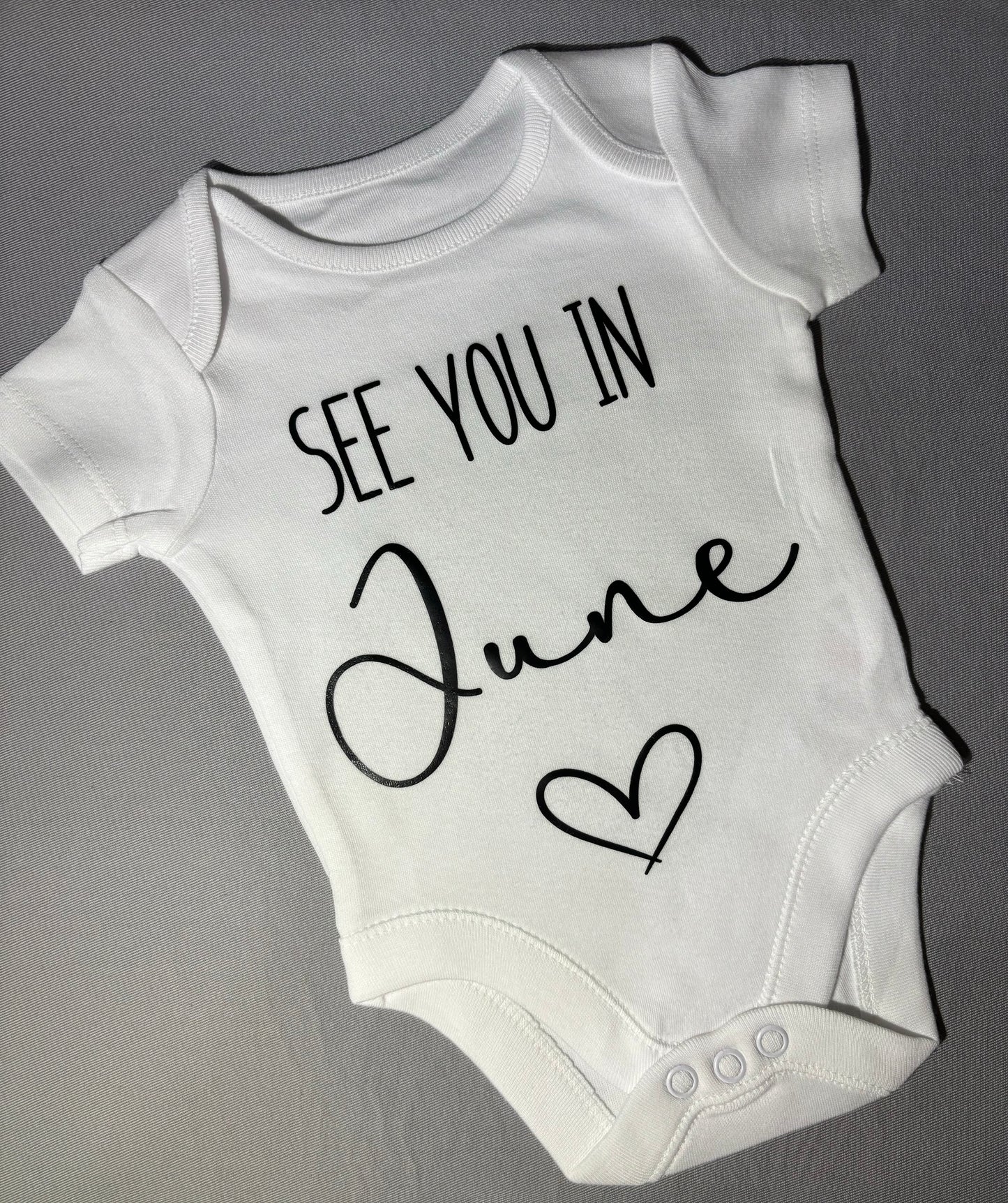 Pregnancy Announcement baby vest