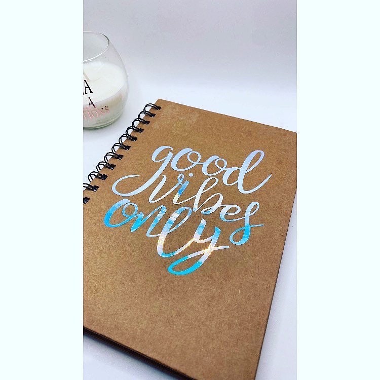 Manifestation Journal, Good Vibes Only Notebook, I do what I want Notebook, Quote Notebook, Manifest Organiser, For Her or Him