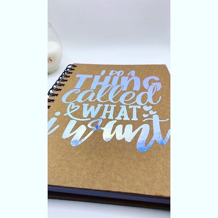 Manifestation Journal, Good Vibes Only Notebook, I do what I want Notebook, Quote Notebook, Manifest Organiser, For Her or Him