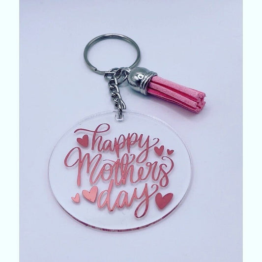 Mother’s Day Mum Keychain, Gift, Present, Mothers Day, Love Keyring, Mothers Day Gift, Custom Keychains, Tassel Keyring