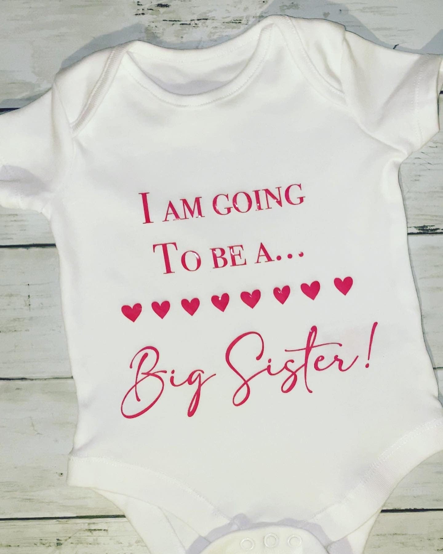 I’m going to be a big sister, big brother T-shirt baby vest, pregnancy announcement, childrens clothing, pregnancy t shirt top, baby grow