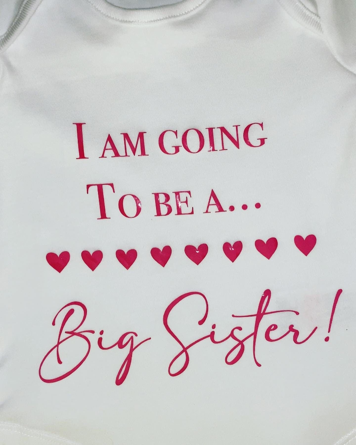 I’m going to be a big sister, big brother T-shirt baby vest, pregnancy announcement, childrens clothing, pregnancy t shirt top, baby grow